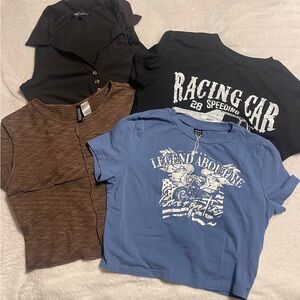 4 pack Women’s Crop tops